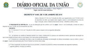 decretoarmas2019