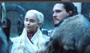 Reprodução de uma cena de Game os Thrones ( Reprodução Youtube HBO)