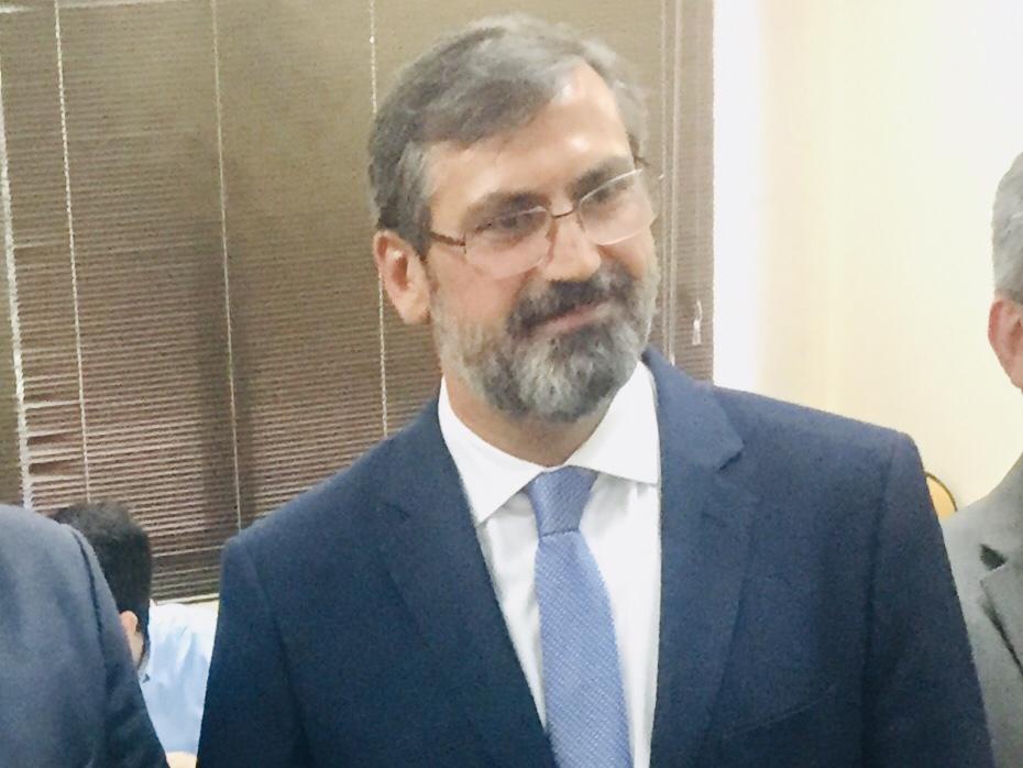 Empadão em cima de um prato branco