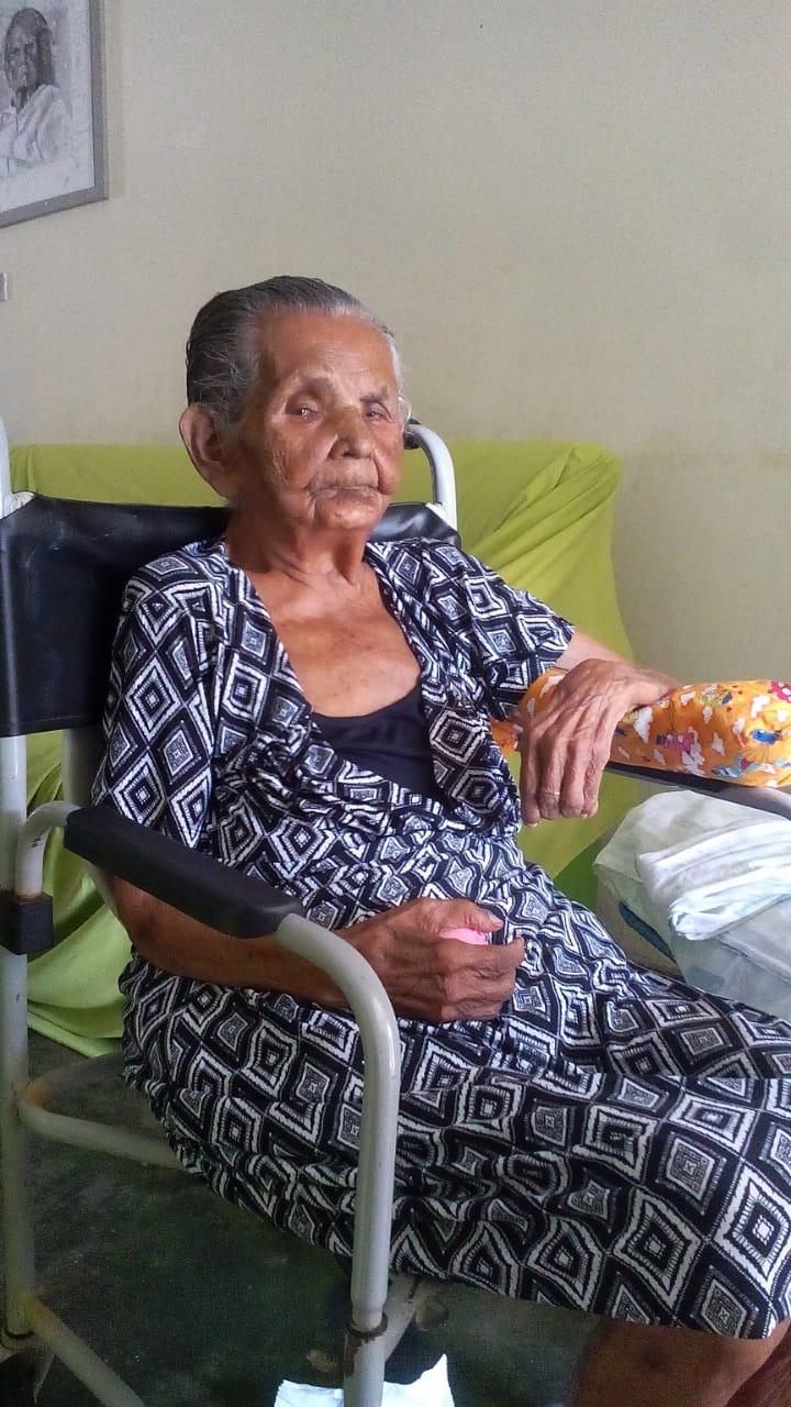 dona severina 101 anos evangelica e viuva de albertino de farias