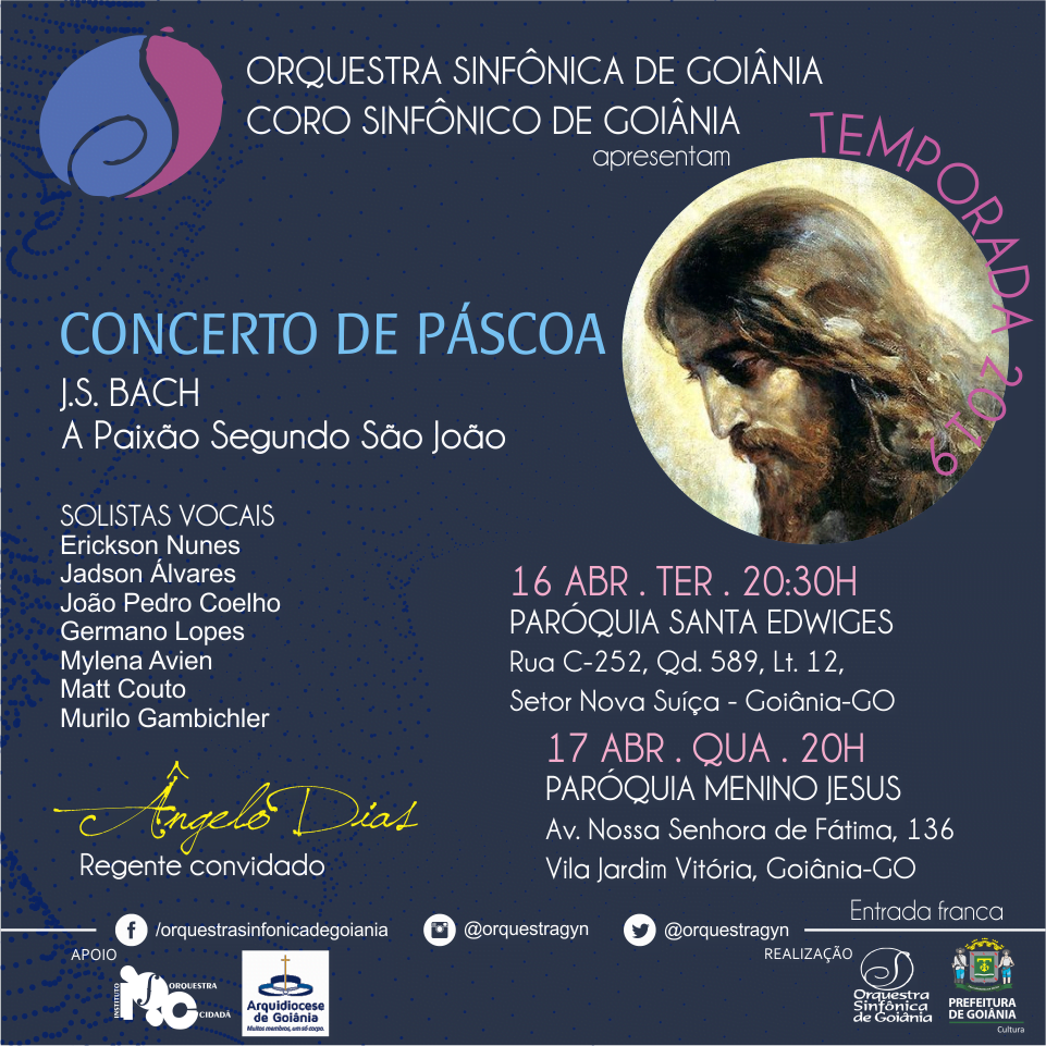 e banner concerto de pascoa