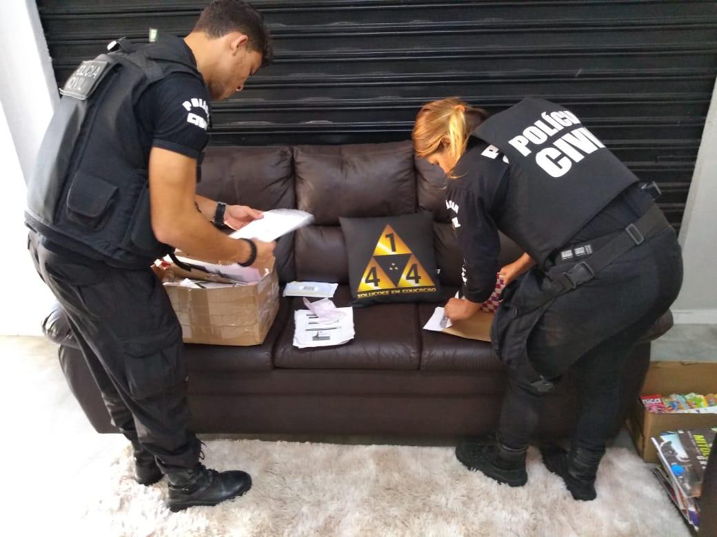 fraude em curso de oficiais da pm