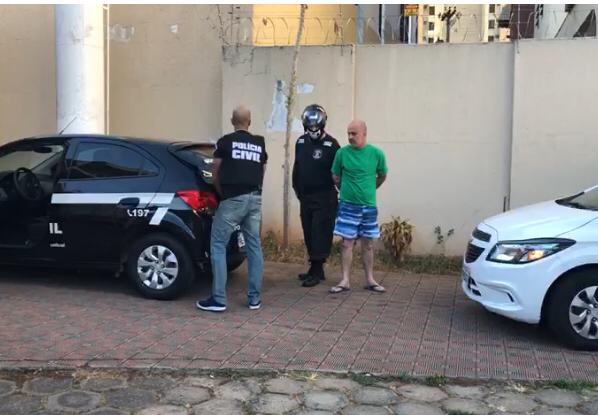 helder araujo preso imagem da policia