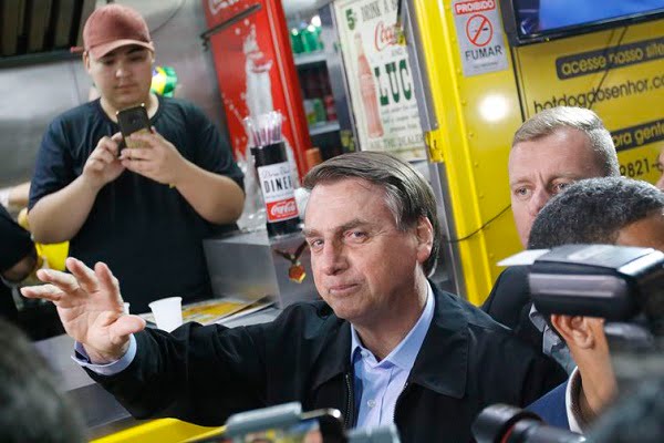 bolsonaro food truck