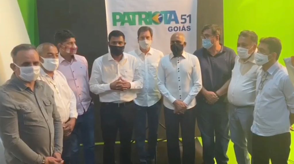 Maguito Vilela recebe apoio do partido Patriota que tem 8 vereadores (foto divulgação)