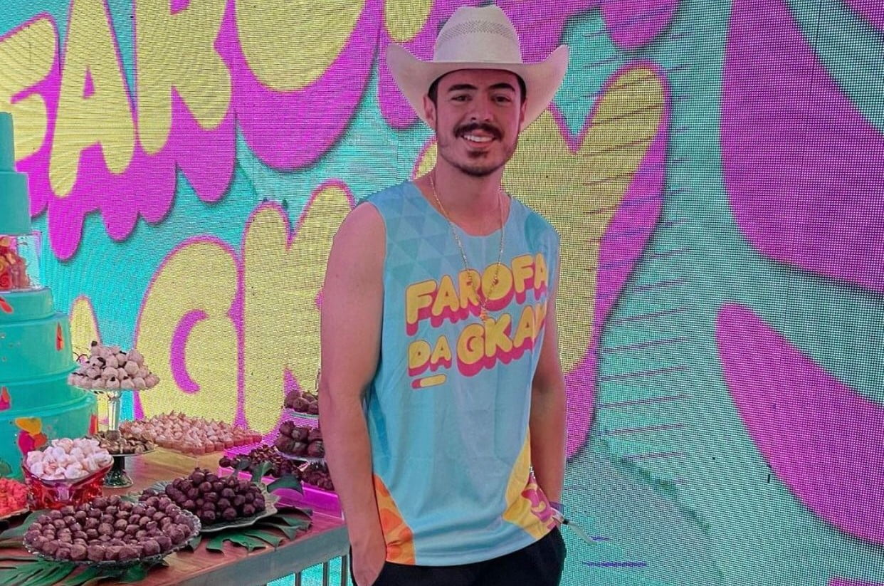 Jacques Vanier, na Farofa da Gkay (Foto Divulgação)