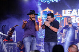 Leandro e Romário (Foto Marcus Romário)