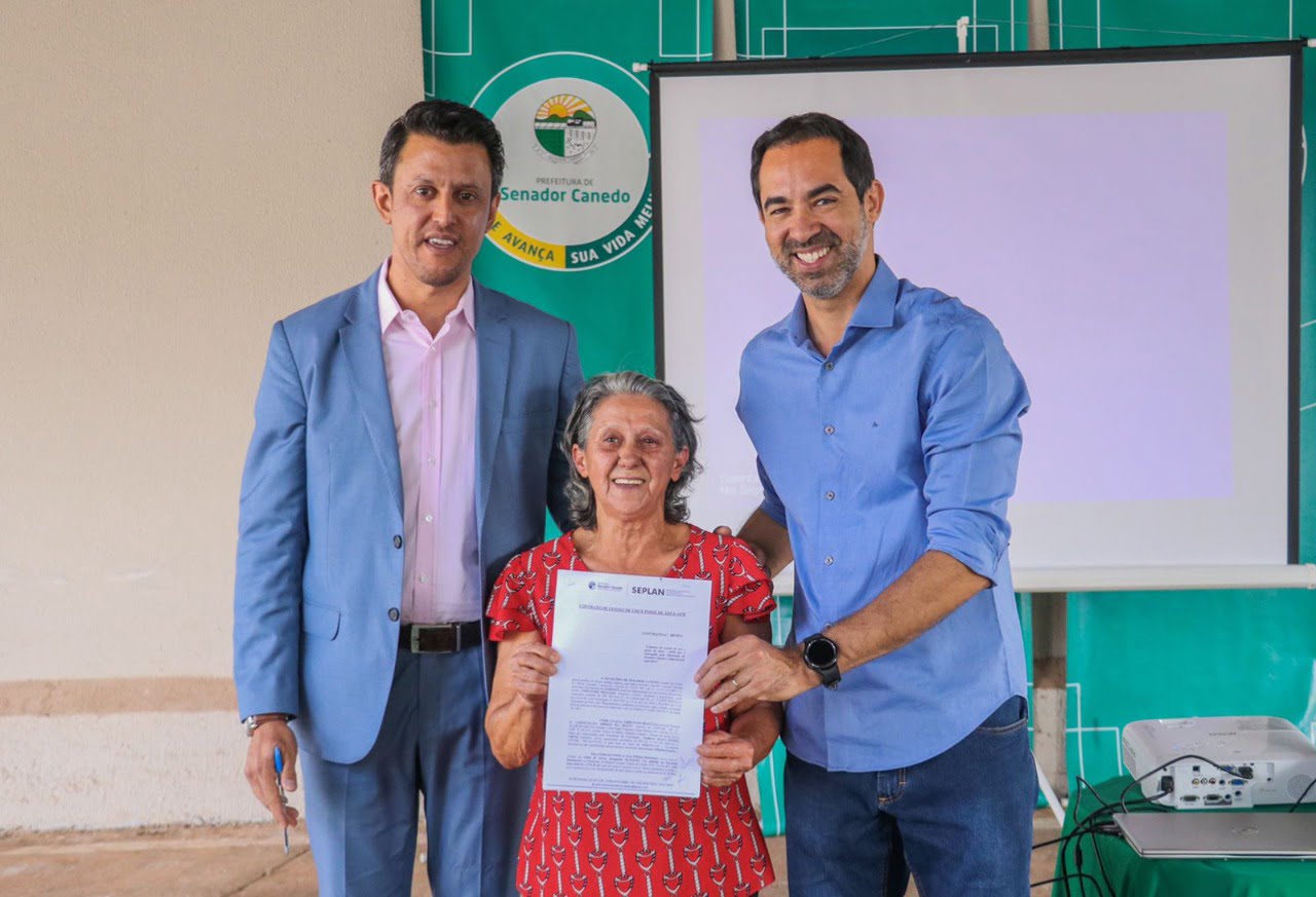 Ação social Senador Canedo