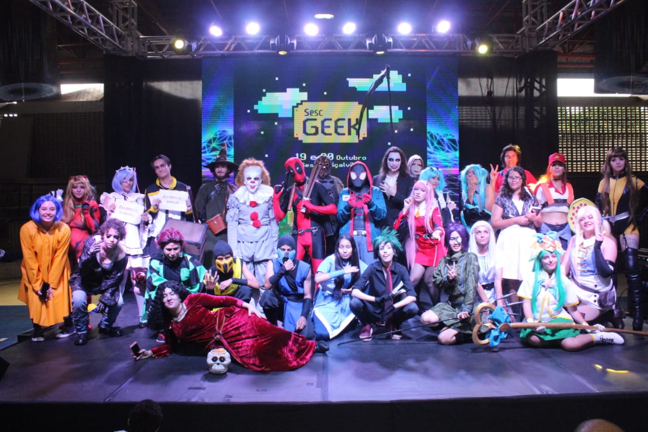 Edição de 2019 do Sesc Geek (Foto Dionata Naves).