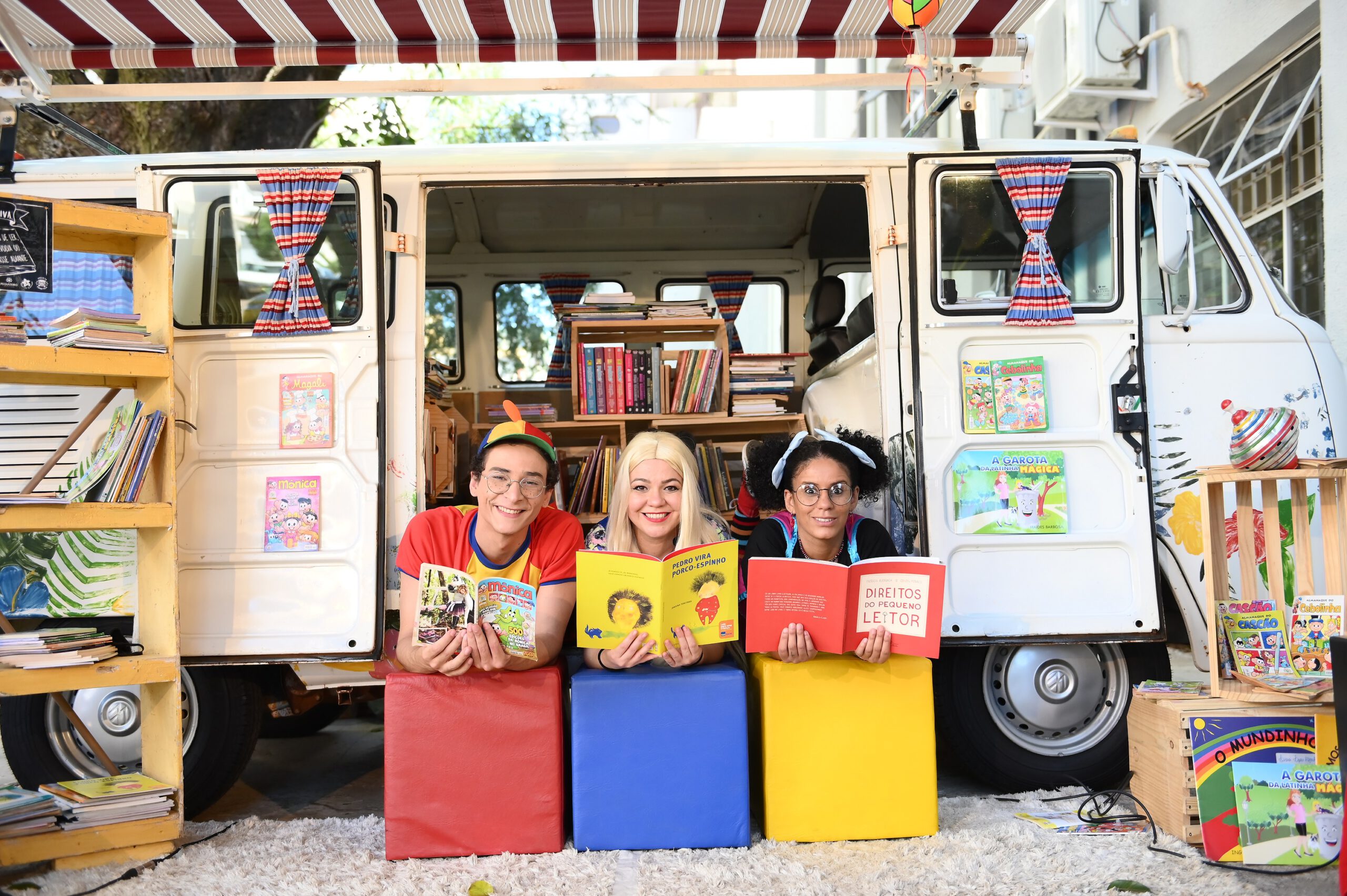 Kombiteca será atração para o Dia das Crianças, no Sesc Anápolis (Foto Jhonnathas Franco).