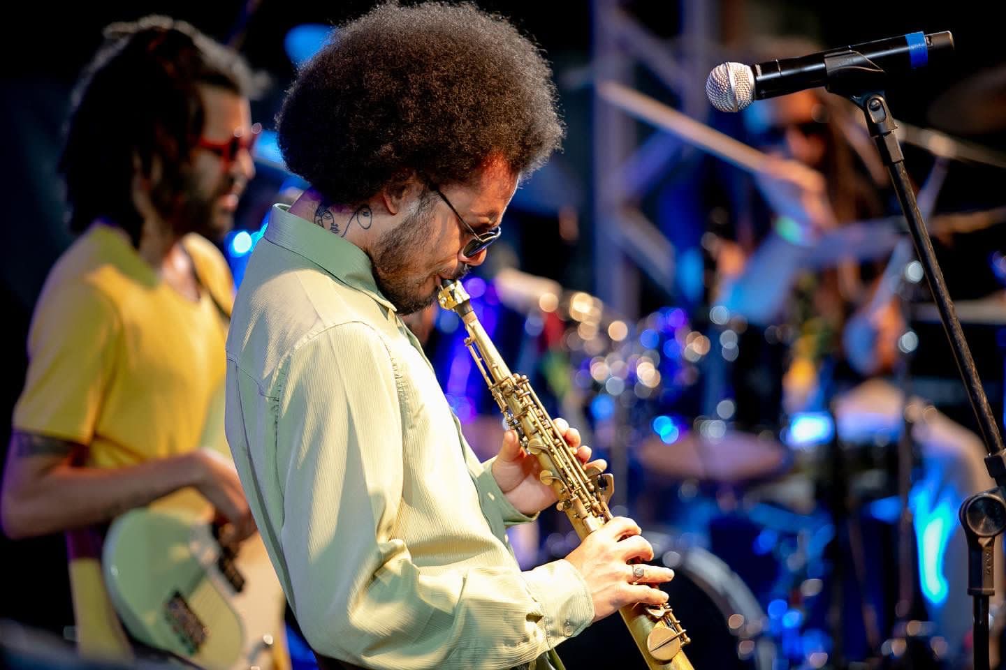 Jazz na Vila, na Chapada dos Veadeiros. Sarará Miranda (Foto divulgação).