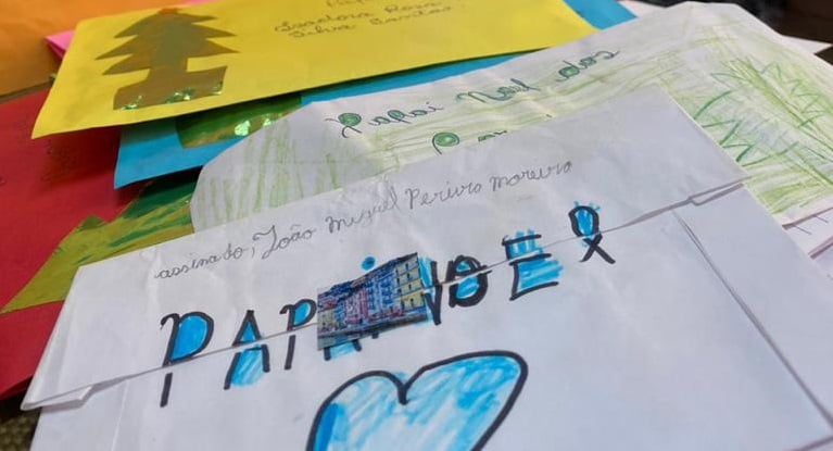 Cartinhas foram escritas para o Papai Noel dos Correios (Foto divulgação).