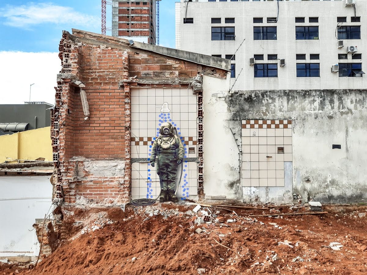 Imagem da exposição 'Vestígios' (Foto Leandro de Araújo Moura).