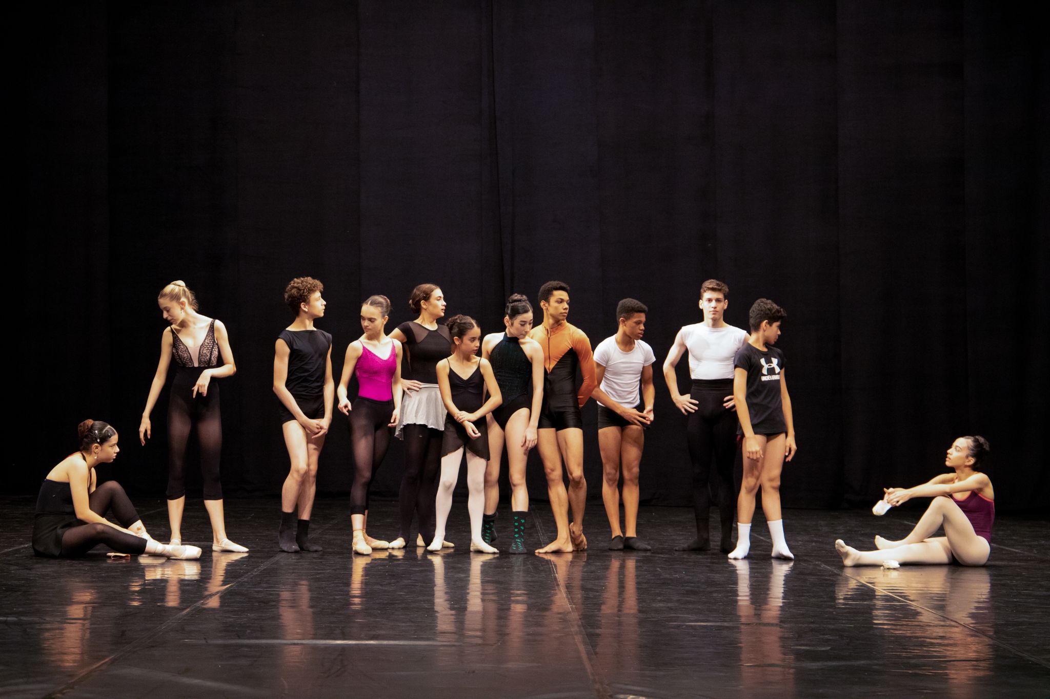 Festival de dança Youth America Grand Prix (YAGP) recebe do dia 3 ao dia 9 de abril bailarinos de todas as nacionalidades para concorrerem a bolsas de estudos. Treze alunos do Basileu França representam Goiás (Foto Cinthia Oliveira).