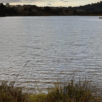 Represa em Trindade (GO), onde homem desapareceu (Foto divulgação CBMGO).