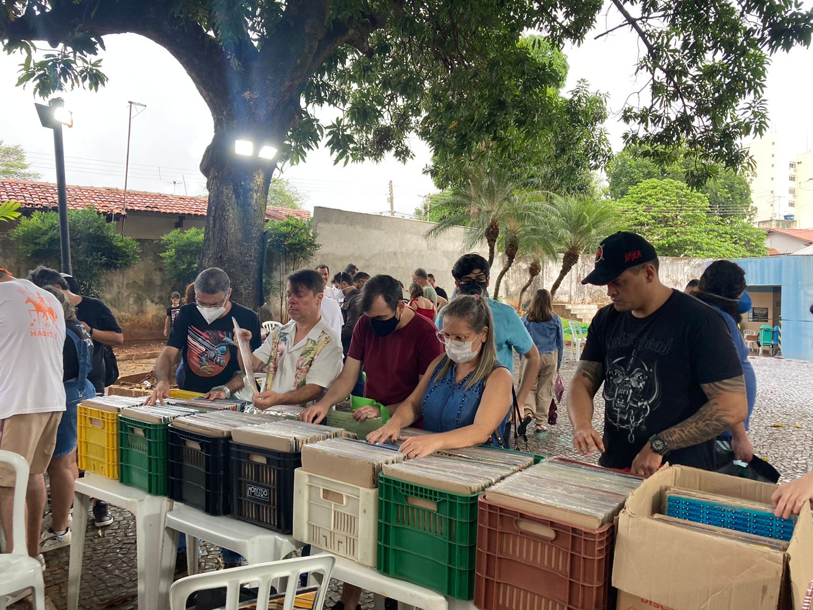 Feira de vinil agita Martim Cererê no sábado, dia 3 de junho (Foto divulgação).