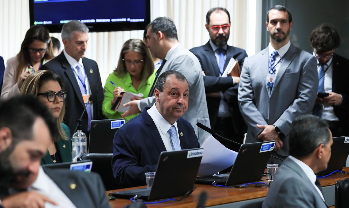 Comissão do Senado aprova relatório do novo arcabouço fiscal. Foto: Lula Marques/Agência Brasil