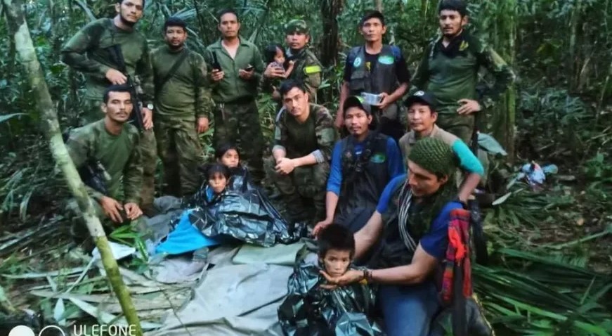 Crianças sobreviventes