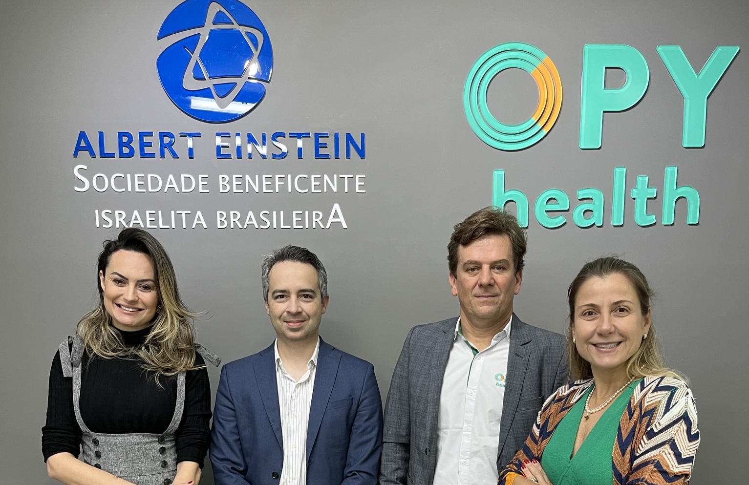 Opy Health consolida um ano de parceria com a Sociedade Beneficente Israelita Albert Einstein em Goiás e inaugura Centro de Controle Operacional no HMAP (Foto divulgação).