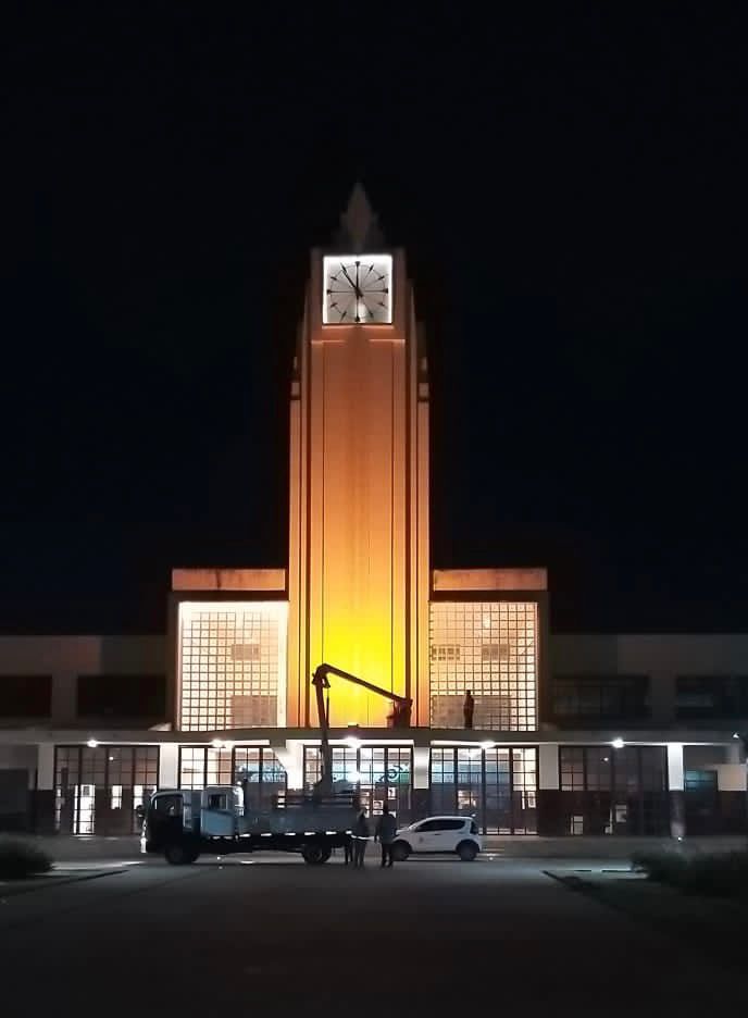 Estação Ferroviária de Goiânia. Foto: Seinfra