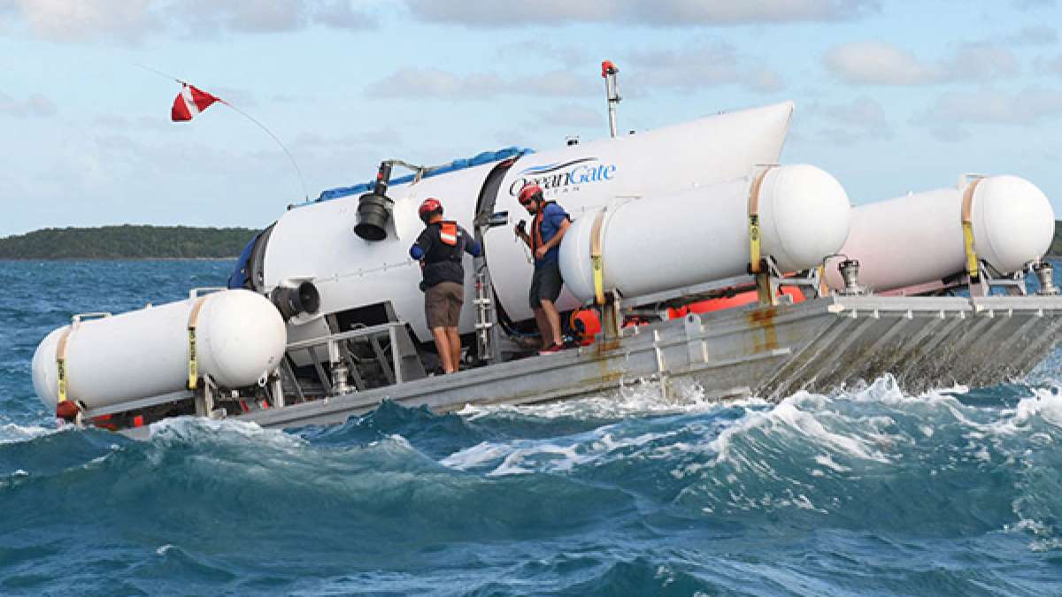 destroços submarino Titan