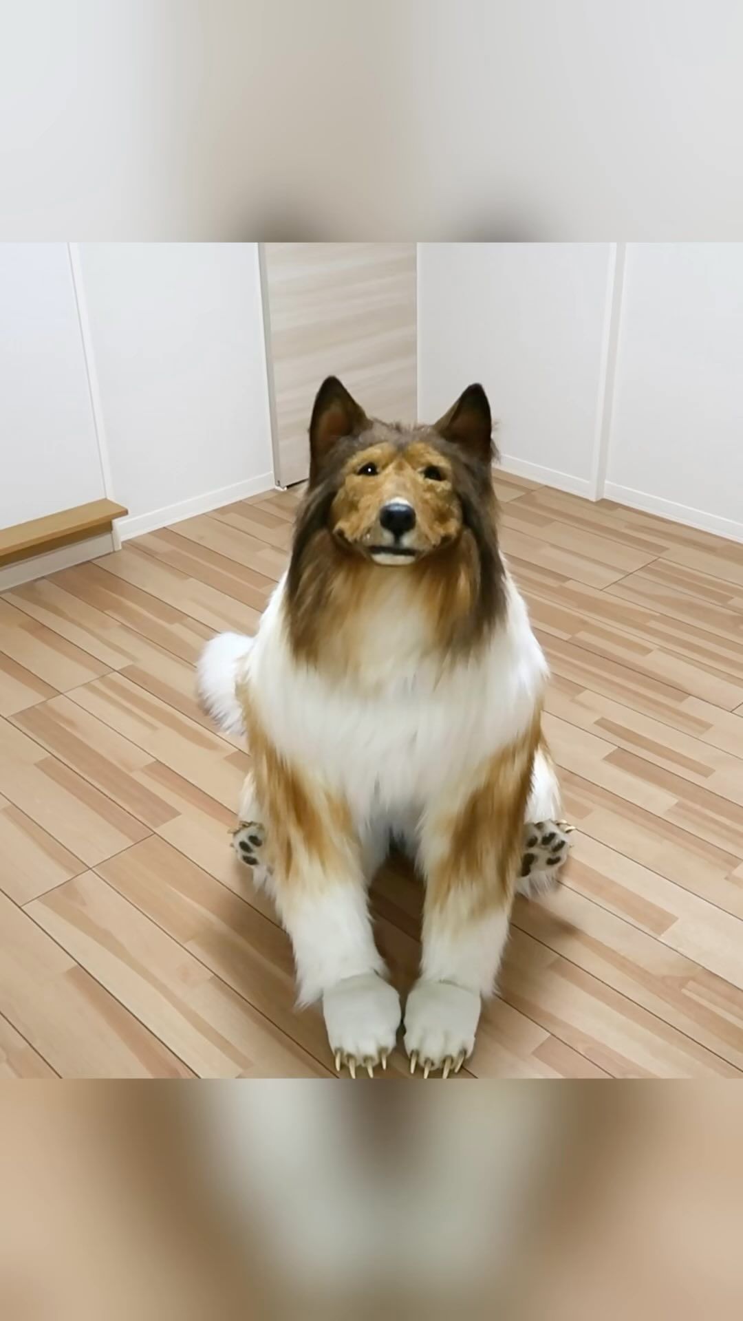 Ilustração do signo de escorpião em azul em um fundo azul-escuro