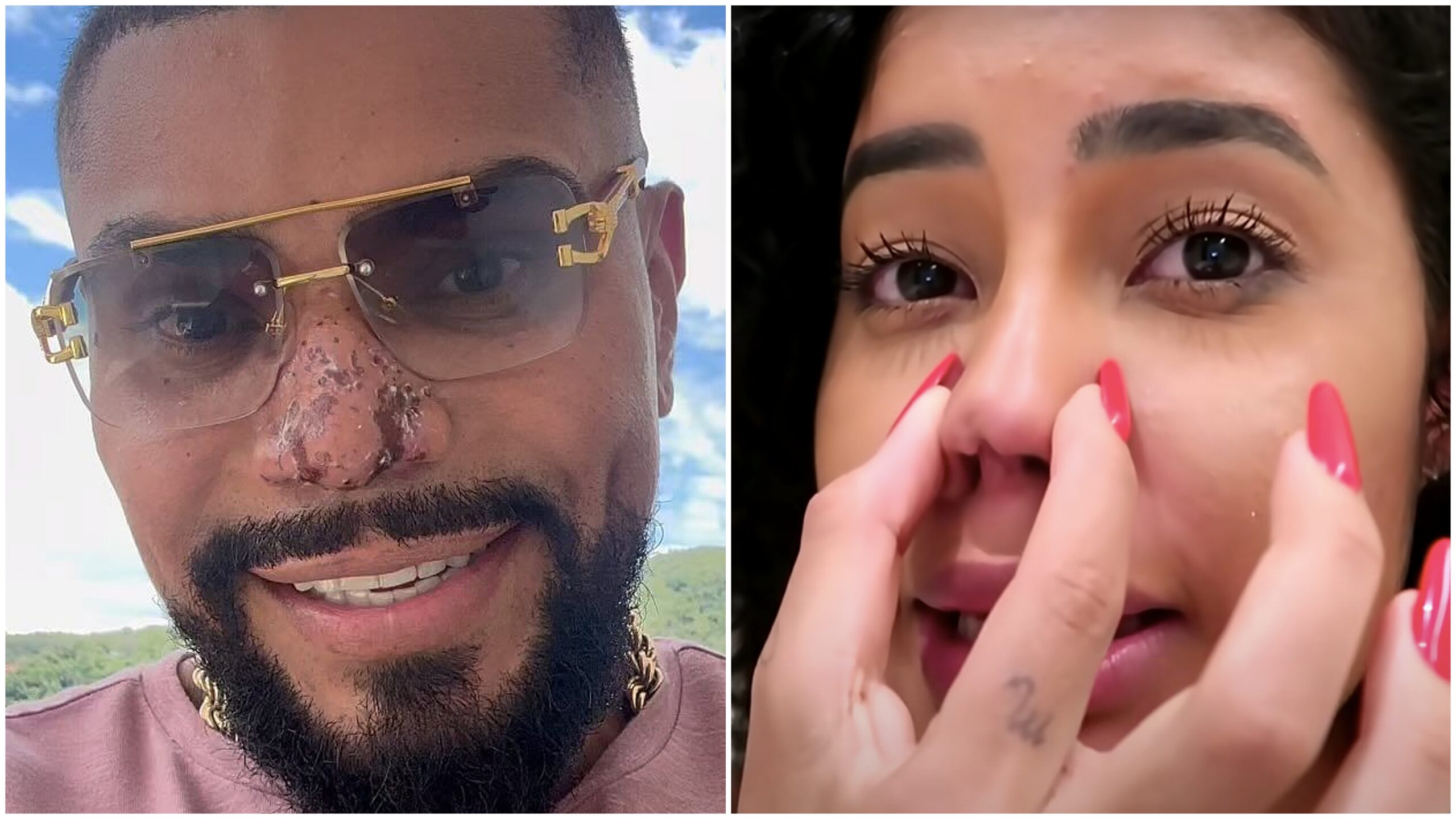 Homem correndo no parque ao ar livre