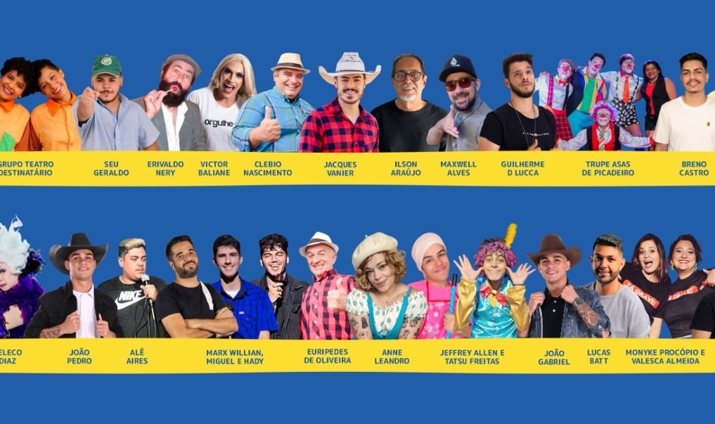 2º edição do Goiânia Humor em Cena traz programação diversificada de comédia para a capital (Foto divulgação).