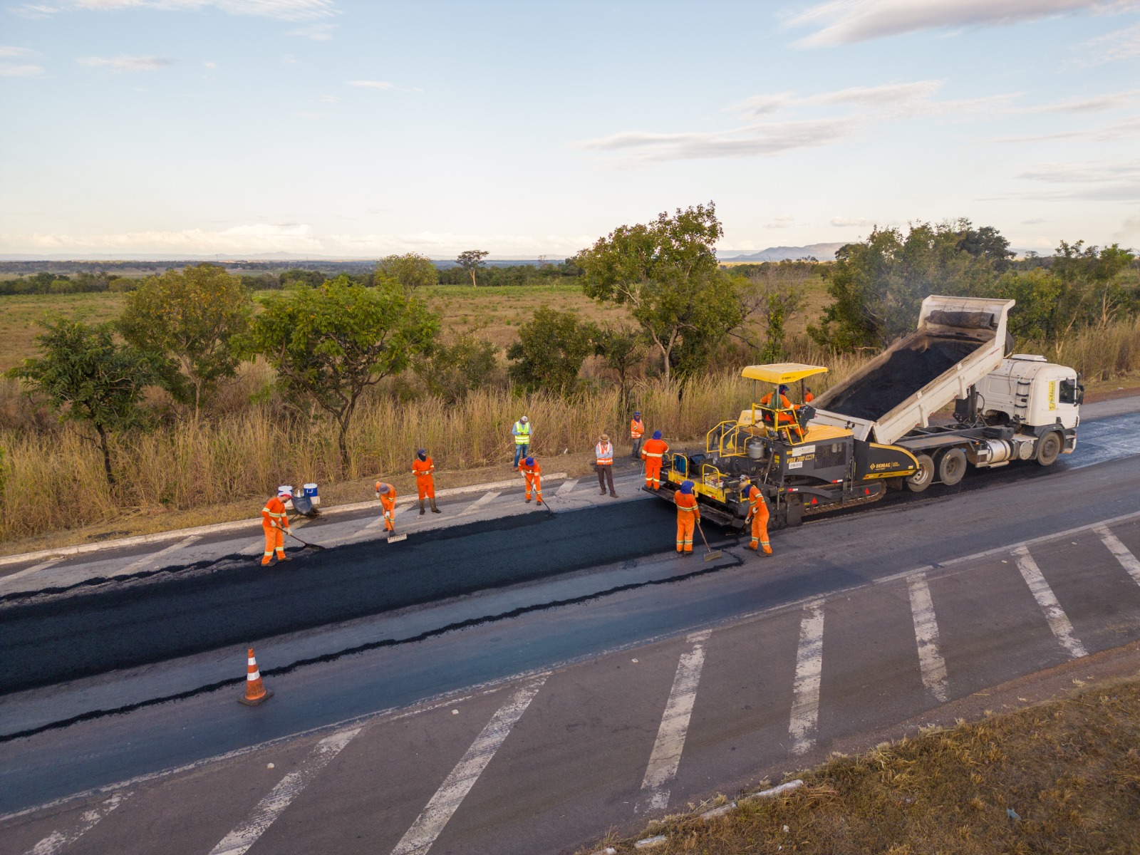 Obras Ecovias do Araguaia. Foto: Leando Souza