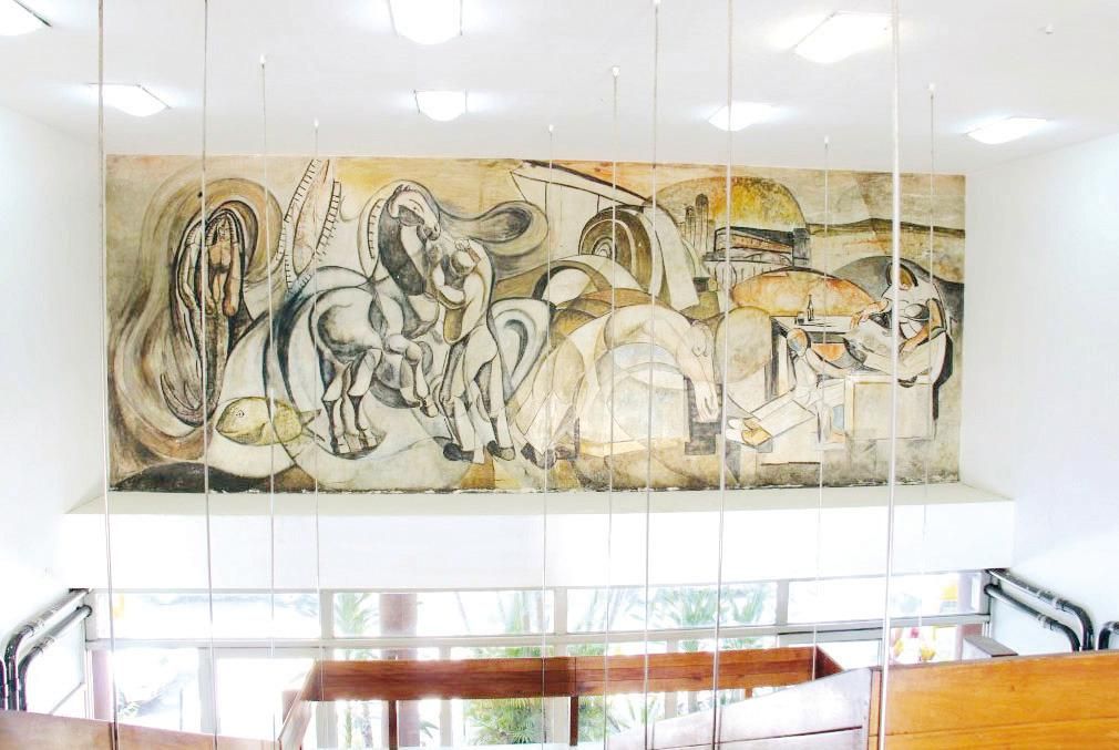 Painel Frei Confaloni. Foto: Secult Goiás