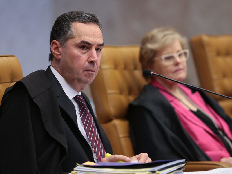 Brasília - Ministros Roberto Barroso e Rosa Weber em Rosa Weber e Luís Roberto Barroso. (Foto: José Cruz/Agência Brasil)