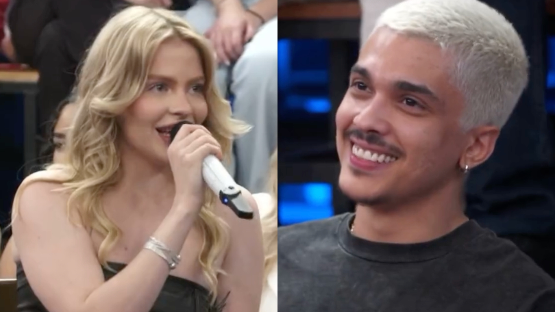 Ilustração em amarelo com fundo roxo do signo de Capricórnio