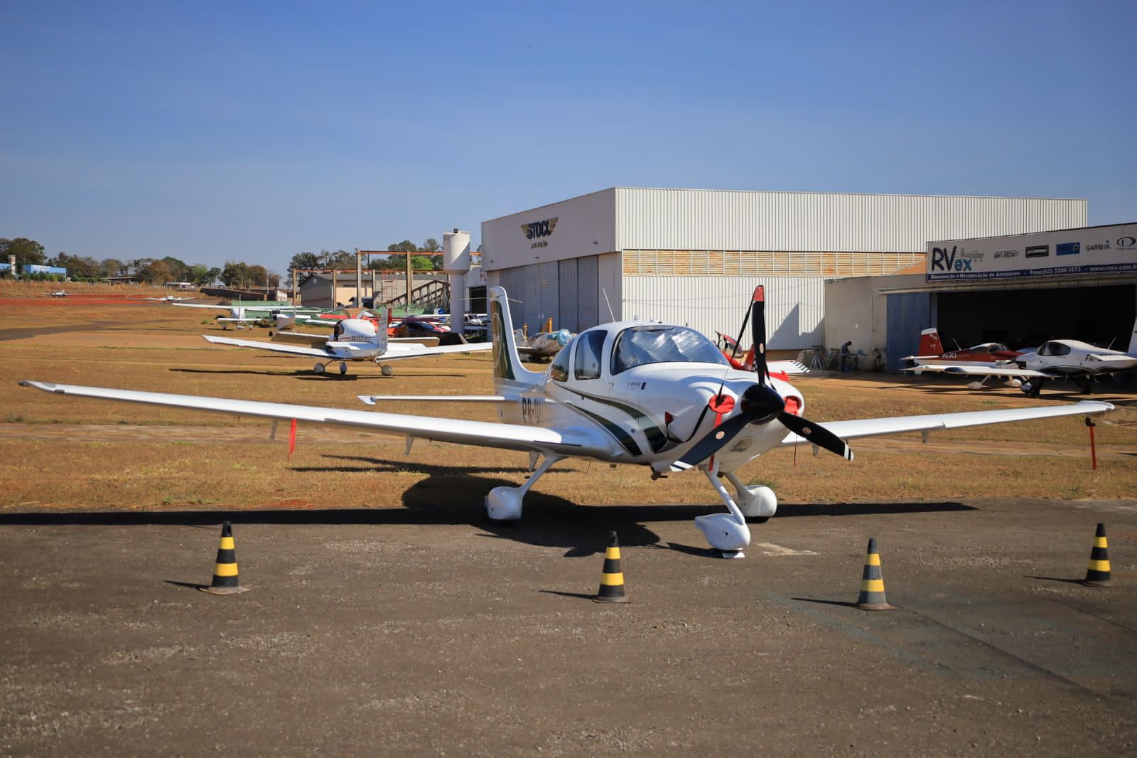 Polo Aeronáutico de Goiânia. Foto: Jackson Rodrigues
