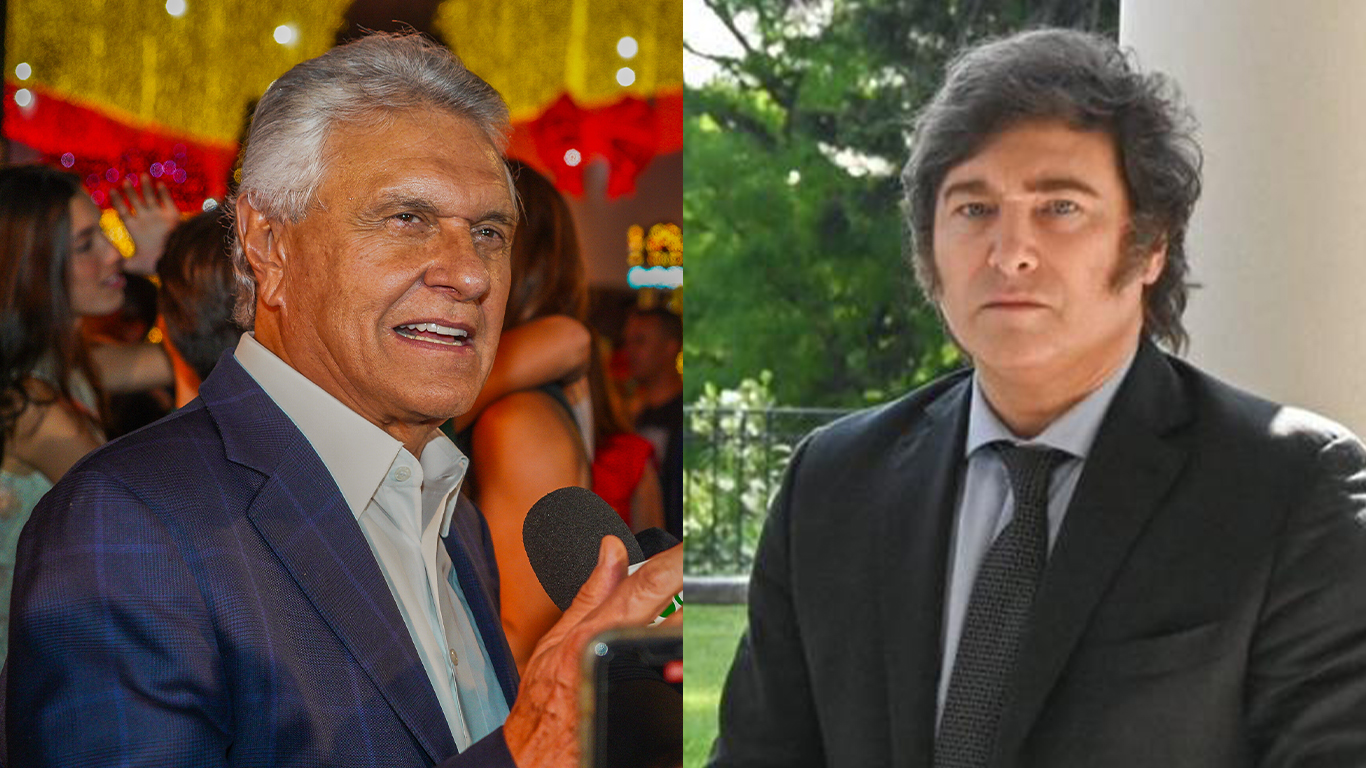 Jair Bolsonaro Javier Milei Ronaldo Caiado Argentina Gustavo Gayer