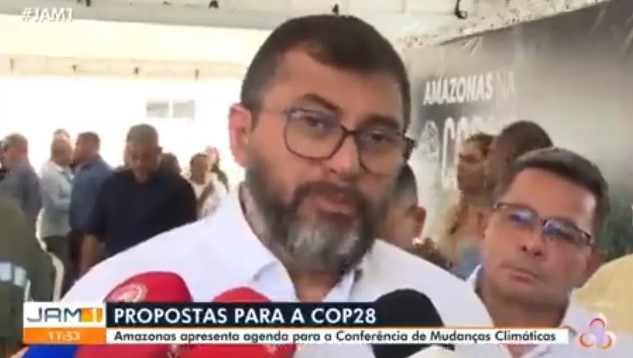 Governador do Amazonas, Wilson Lima. Foto: Reprodução