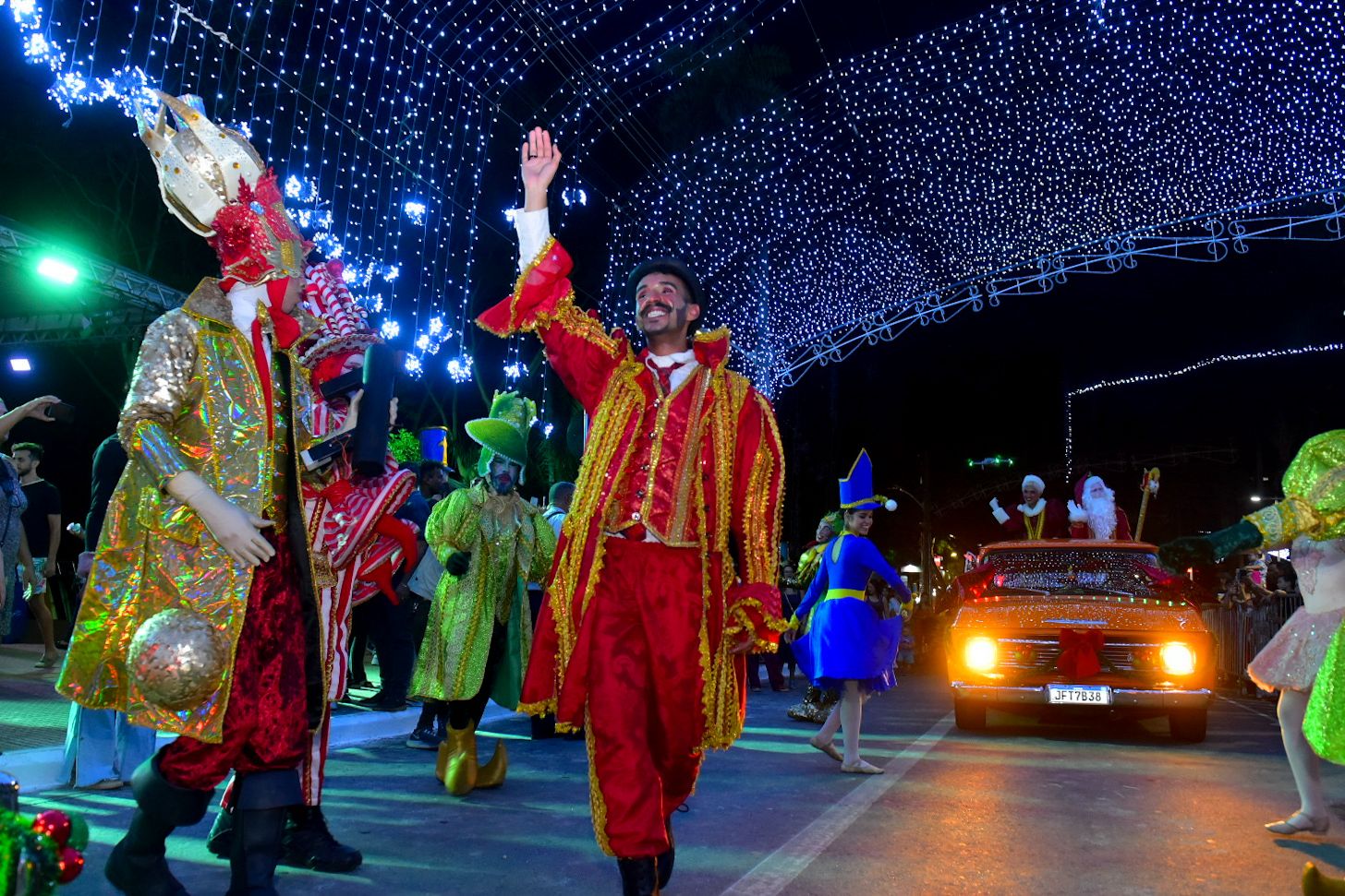 Inauguração decoração de natal da praça tamandaré. Foto: Jucimar de Souza