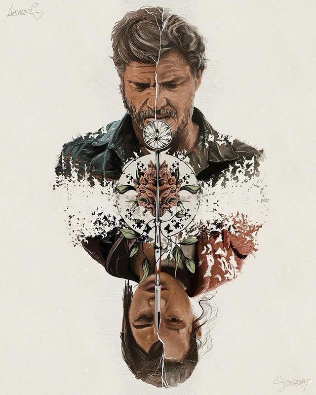 Ilustração do signo de Libra, linha paralela a uma espécie de círculo em cima