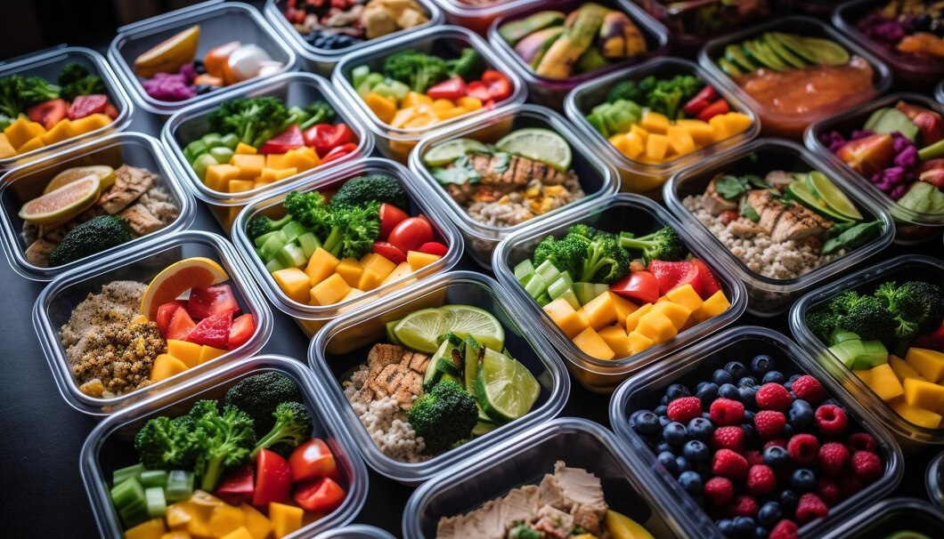 Pedaço de kibe de forno com quinoa e castanhas e folha de coentro