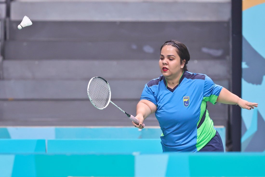 Naná é atleta paralímpica e foi uma das representantes do Brasil nos Jogos Parapan-Americanos de Santiago. Foto: Cris Mattos/Comitê Paralímpico Brasileiro