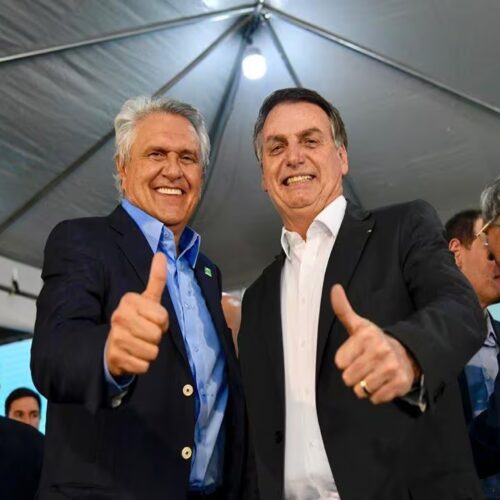 Ronaldo Caiado e Jair Bolsonaro