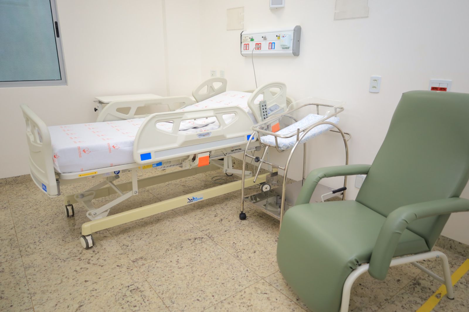 Hospital e Maternidade Municipal Célia Câmara ganha dez novos leitos. Foto: Jackson Rodrigues