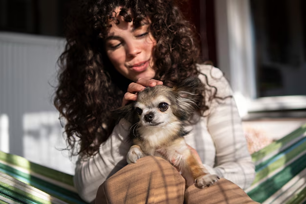 Ilustração de um escorpião em um círculo branco sobre um fundo marrom-claro