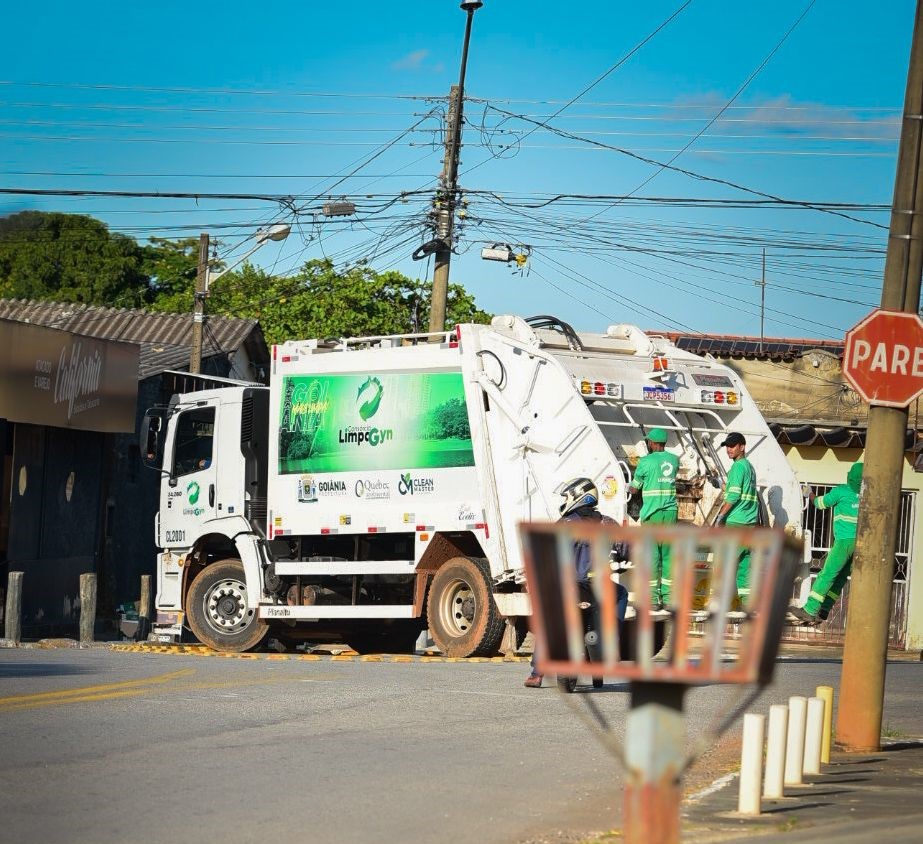 Consórcio Limpa Gyn. Foto: Secom