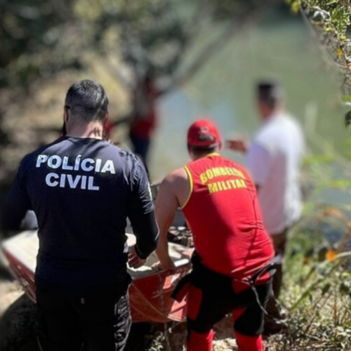 Corpo de idoso localizado e resgatado em Crominia. Foto: PCGO