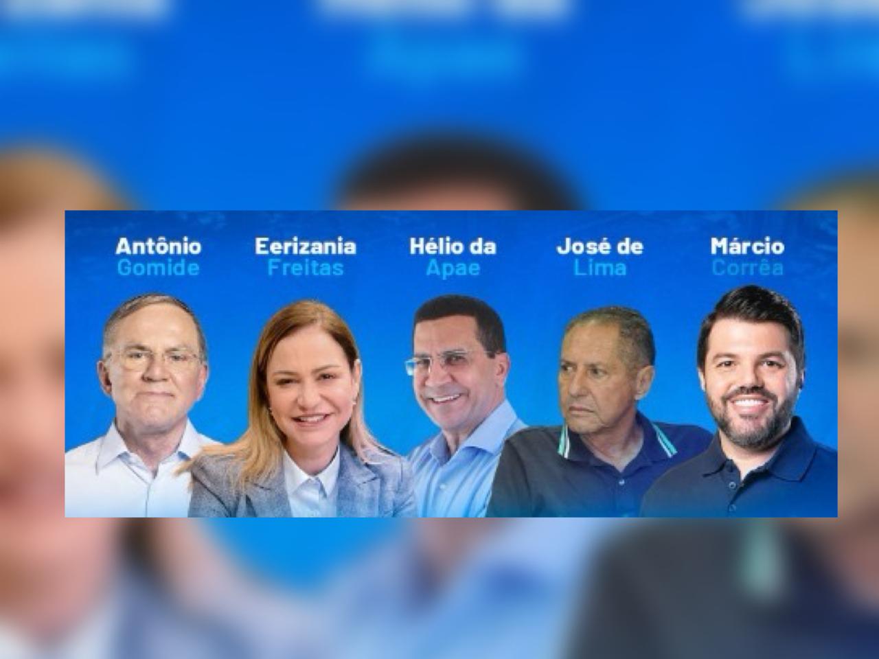 Candidatos prefeito de Anápolis. Reprodução