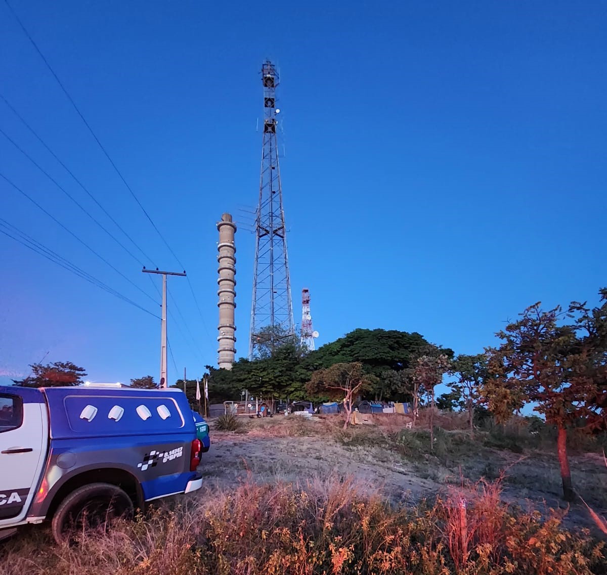 Morro da Serrinha será reflorestado. Foto: SGG