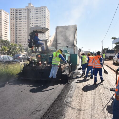 obras Avenida Perimetral Norte. Foto: Walter Peixoto