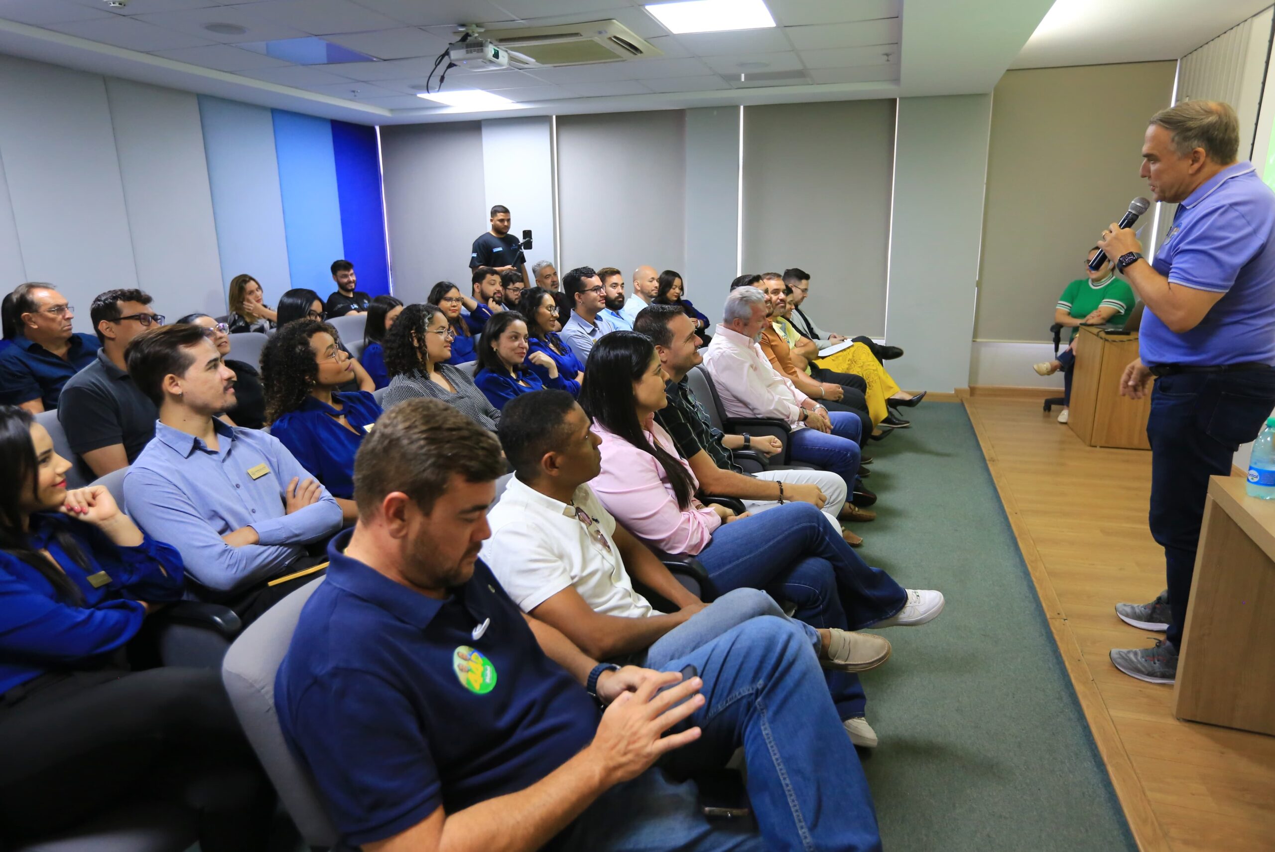 Sandro Mabel apresenta proposta do Cidade Sertaneja. Foto: Divulgação