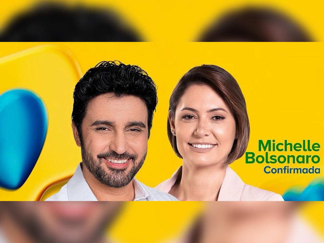 Michelle Bolsonaro confirma agenda em campanha de Fred Rodrigues em Goiania. Foto: Divulgação