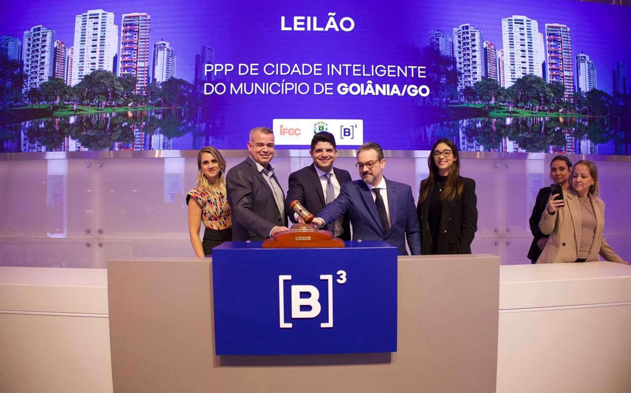 Leiloada a PPP Cidade Inteligente de Goiânia. Foto: Divulgação